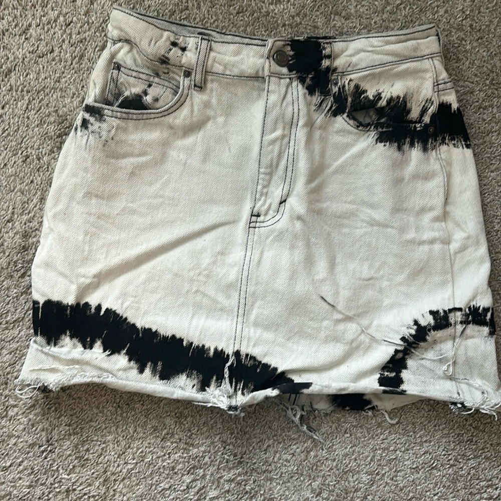 Top shop mini skirt